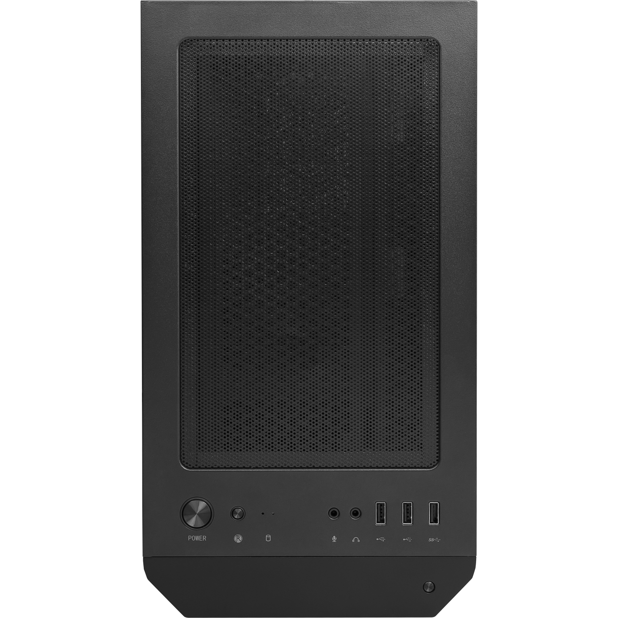 MSI MAG FORGE M100A Akrilik yan panel 3x120mm 1x120mm Auto RGB Fan mATX Gaming Bilgisayar Kasası
