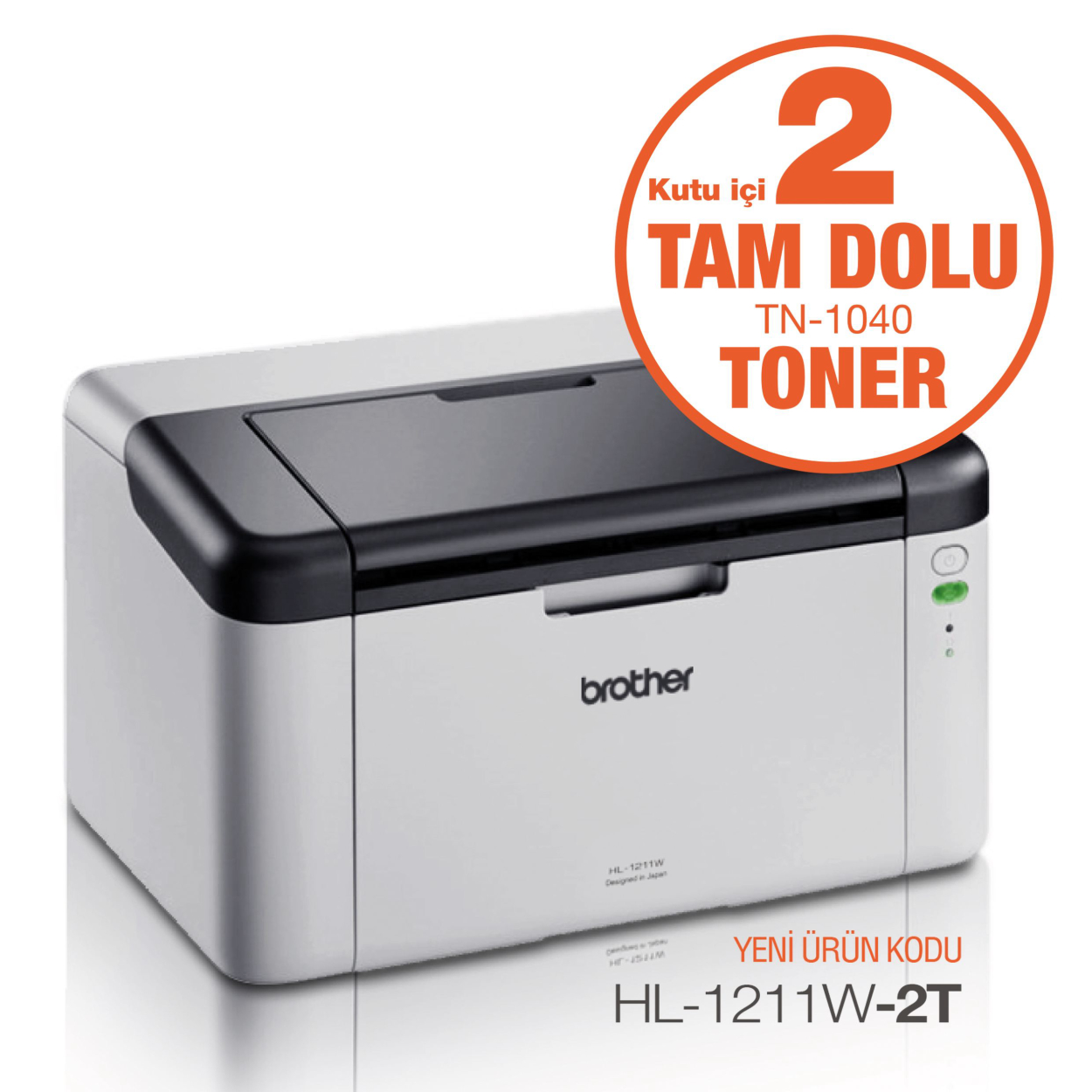 BROTHER Mono Laser WiFi 20ppm A4 Yazıcı