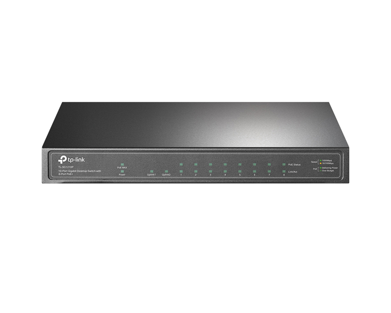 TP-LINK TL-SG1210P 10 Port 10/100/1000+1SFP Swtch*