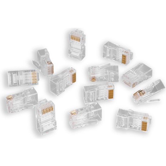 S-LINK S-Link SL-RJ460 CAt6 Konnektör 100lük  Paket-58731