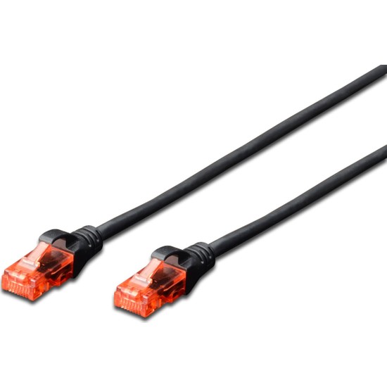 DIGITUS DK-1617-030/BL CAT6 3mt Siyah Kablo