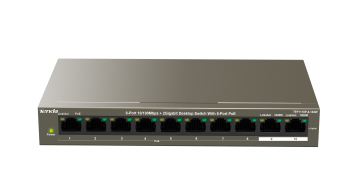 TEF1110P-8-102W 8P 10/100 PoE+2 ULINK SWITCH