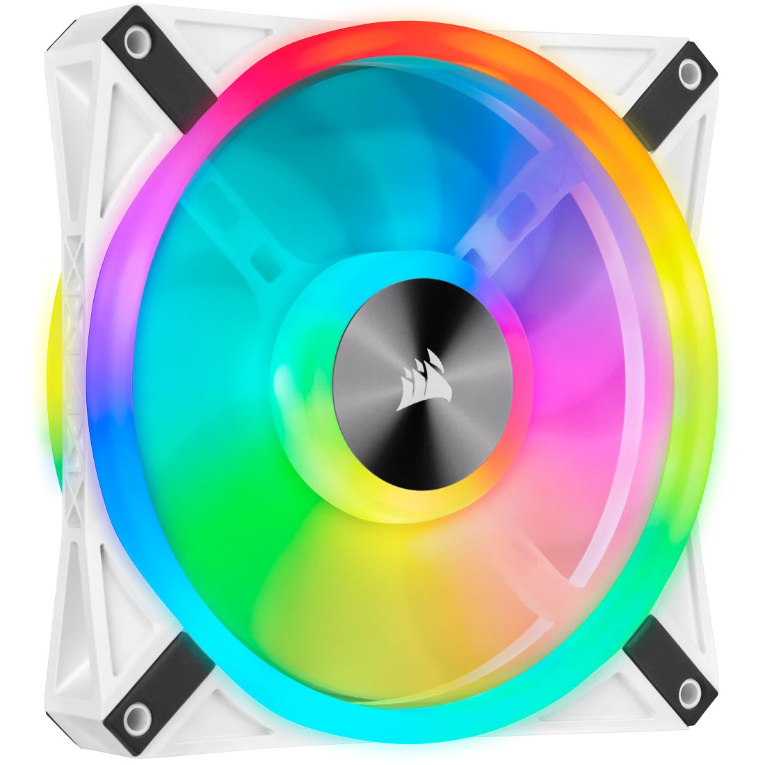 CORSAIR QL Series, WHITE QL140 RGB-CO-9050105-WW-140mm RGB LED Fan, Single Pack