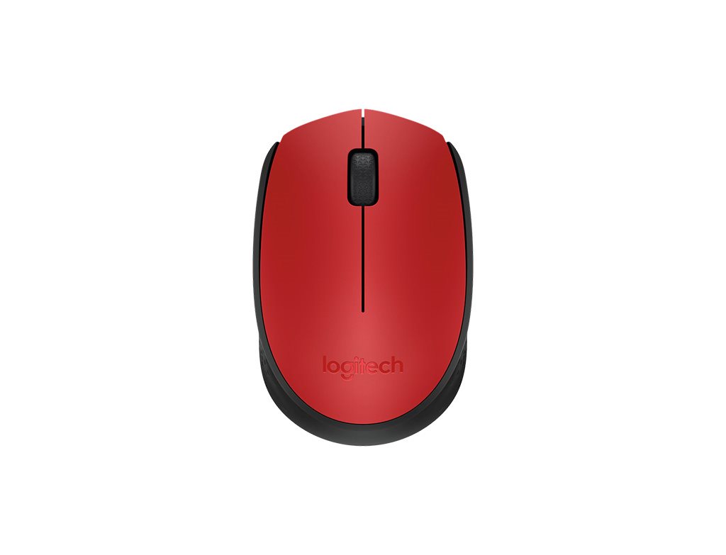 LOGITECH M171 USB Kablosuz Mouse Kırmızı (910-004641)