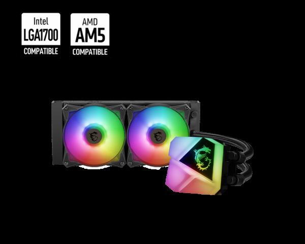 MSI MAG CORELIQUID C240 240 mm ARGB Sıvı İşlemci Soğutucusu