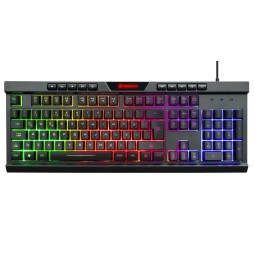 GAMEBOOSTER GameBooster G69K Outlander Rainbow Aydınlatmalı Membrane Oyun Klavyesi-63263