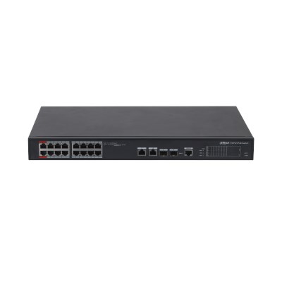 DAHUA PFS4218-16ET-240-V2 16 Port Yön. Poe Switch
