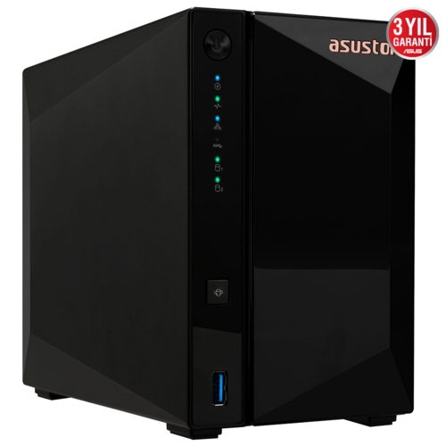 ASUSTOR AS3302T 2 Disk Yuvalı (2x18TB) Nas Cihazı