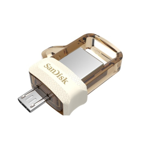 SANDISK 32 GB USB 3.0 SANDISK ULTRA DUAL DRIVE M3.0 OTG GOLD (SDDD3-032G-G46GW)