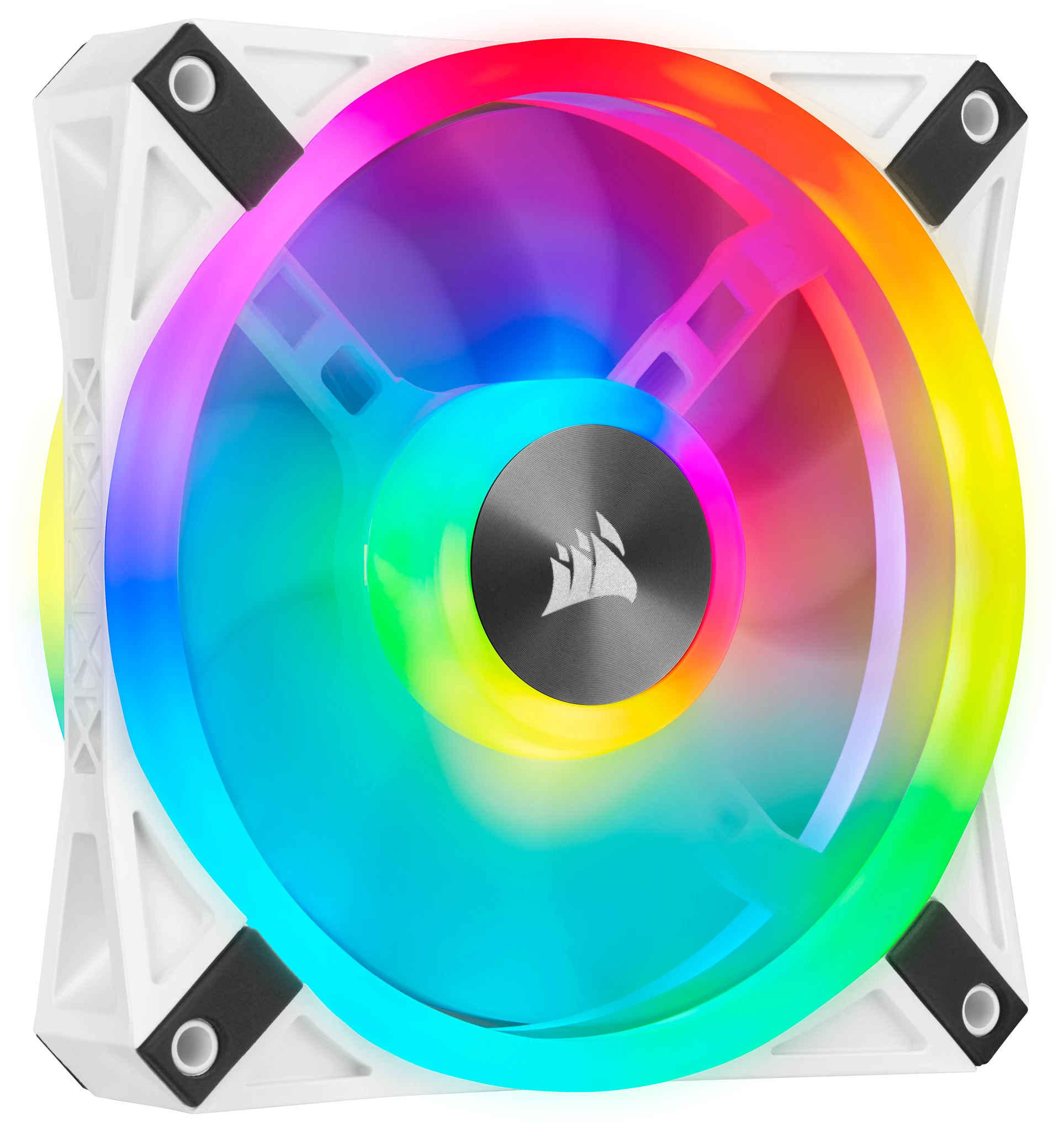 CORSAIR QL Series, WHITE QL120 RGB-CO-9050103-WW-120mm RGB LED Fan, Single Pack