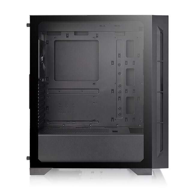THERMALTAKE Thermaltake 650W (H330) TG Kırmızı Ledli Mid Tower-56213