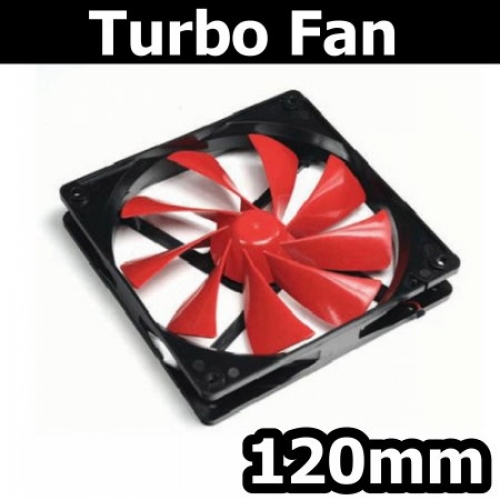 THERMALTAKE Thermaltake Turbo 120mm Sessiz Kasa Fanı