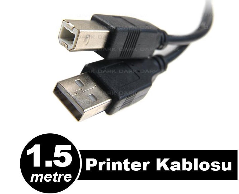 DARK Dark DK-CB-USB2PRNL150 1.5Mt USB 2.0 Yazcı Kablosu
