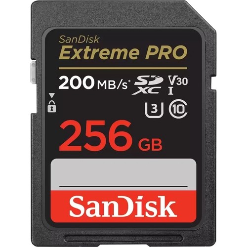 SANDISK 256GB SD KART 200Mb/s EXT PRO C10 SANDISK SDSDXXD-256G-GN4IN