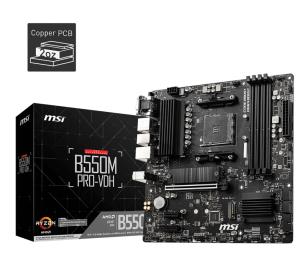 B550M Pro-Vdh AM4 Ryzen DDR4 Vga Hdmi Dp
