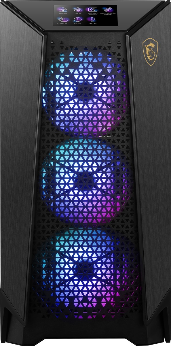 MSI MEG PROSPECT 700R Temperli Cam 4x140mm A-RGB Dokunmatik IPS Panel E-ATX Gaming Bilgisayar Kasası
