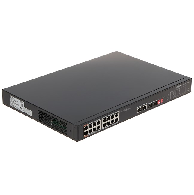 DAHUA PFS3218-16ET-135 16 Port Yönetilemez PoE