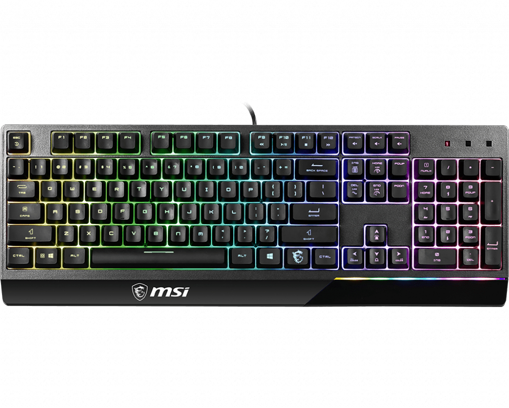 VIGOR GK30 TR GAMING KEYBOARD MEKANIK HISLI 6 BOLGE RGB LED AYDINLATMA SIVI DOKULMESINE DAYANIKLI OYUNCU KLAVYESI