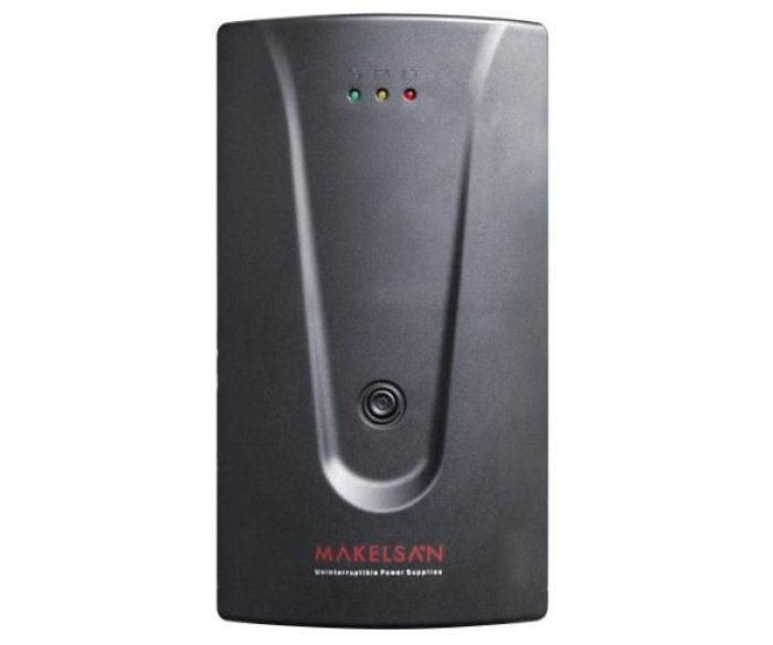 MAKELSAN LION 2000 VA 4/10 Dk LINE INTERACTIVE K.G.K. 2x12V 9AH Akülü MU02000L11EA005