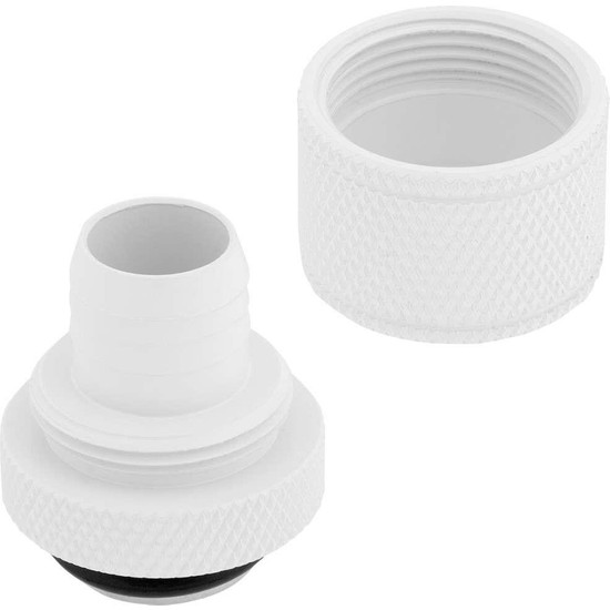 CORSAIR CX-9051006-WW Fitting (soft tube) ,XF Softline 4-pack (10/13mm compression; glossy white)