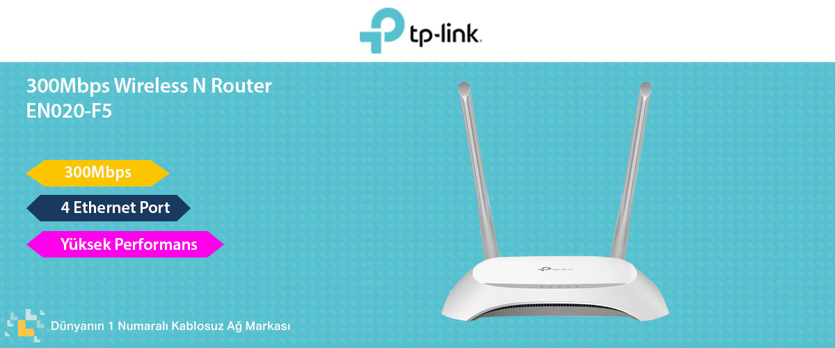 TP-LINK EN020-F5 300Mbps KABLOSUZ ACCESS POINT VE ROUTER