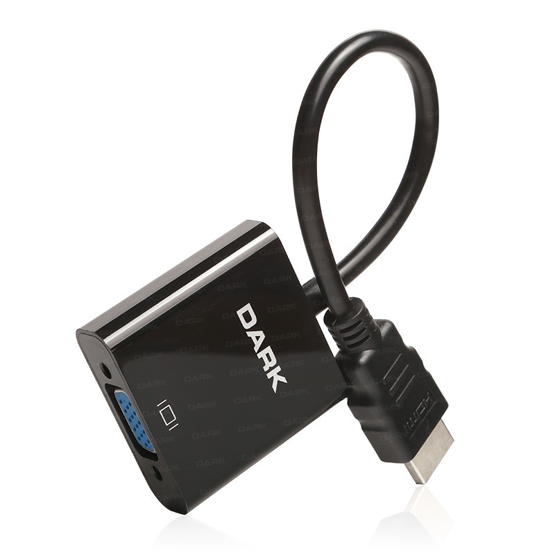 DARK HDMI-VGA DONUSTURUCU (SES DESTEGI YOK) (DK HD AHDMIXVGA4)