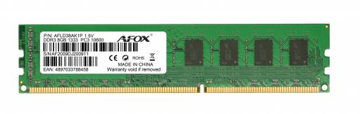 8GB 1333Mhz DDR 3 LONGDIMM Ram AFLD38AK1P