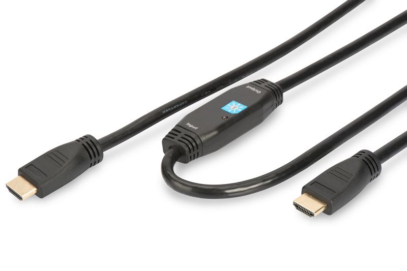 ASSMANN Güçlendiricili HDMI High Speed bağ, kab.,Atipi,erkek M/M, 40.0Full HD, C AK-330105-400-S