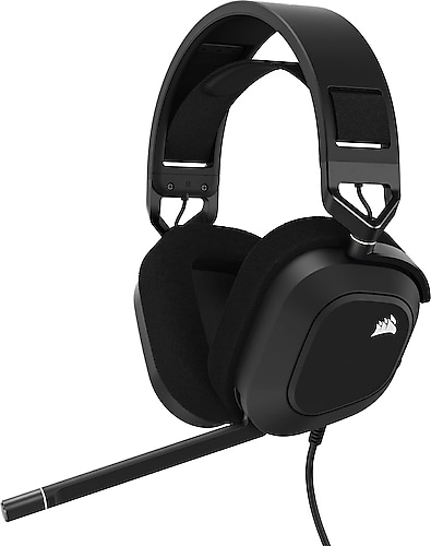 CORSAIR HEADSET-CA-9011237-EU HSHS80 RGB USB Wired Gaming Headset — Carbon