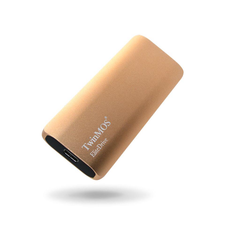 512GB Taşınabilir External SSD USB 3.2/Type-C (Gold) PSSDFGBMED32-G