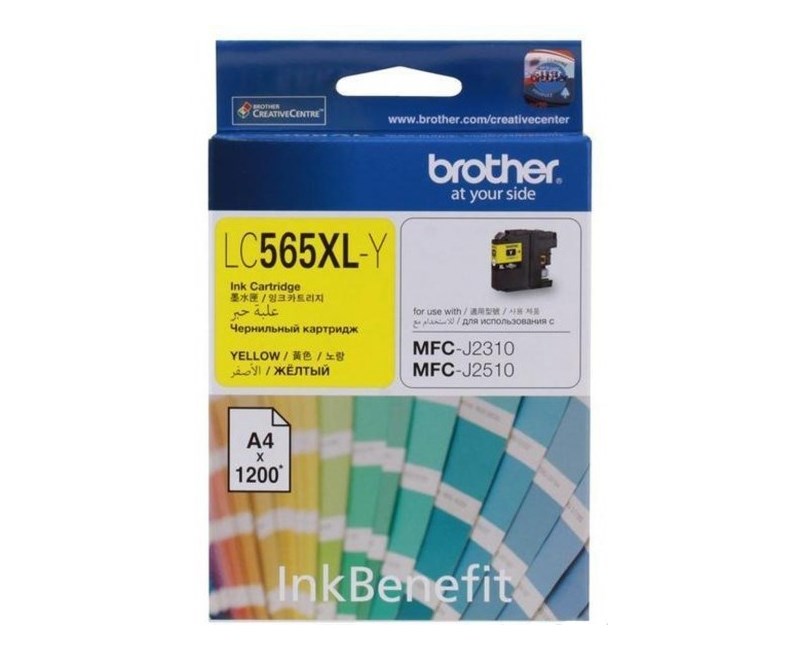 BROTHER Brother LC565XLY MFC-J3720 1200 syf  Sarı Kartuş