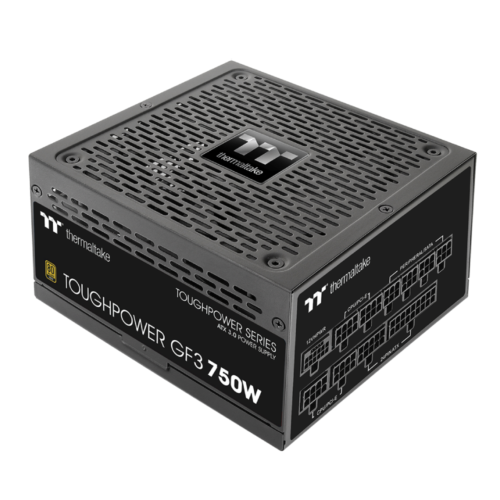 THERMALTAKE Thermaltake Toughpower GF3 750W 80+ Gold PCIe Gen 5.0, ATX 3.0 Full Modüler 14cm Fanlı PSU-49340