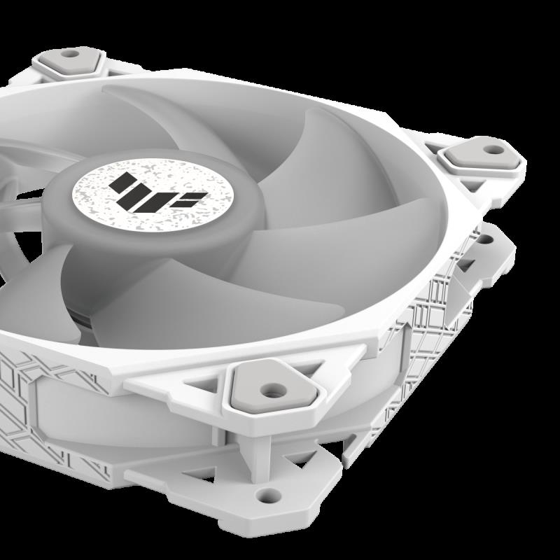 ASUS TUF TF120 GAMING SOGUTUCU KASA RADYATOR FANI BEYAZ ADRESLENEBİLİR ARGB 12MM-43400
