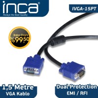 INCA IVGA-15PT VGA TO VGA 1.5 METRE KABLO