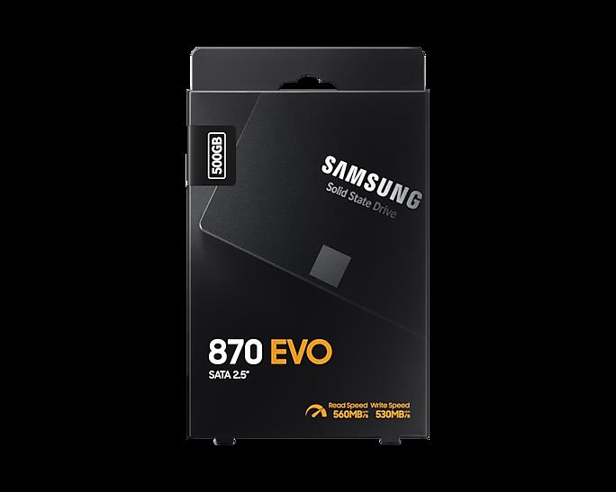 SAMSUNG 500GB 870 Evo Sata 3.0 560-530MB/s 2.5" Flash SSD-22684