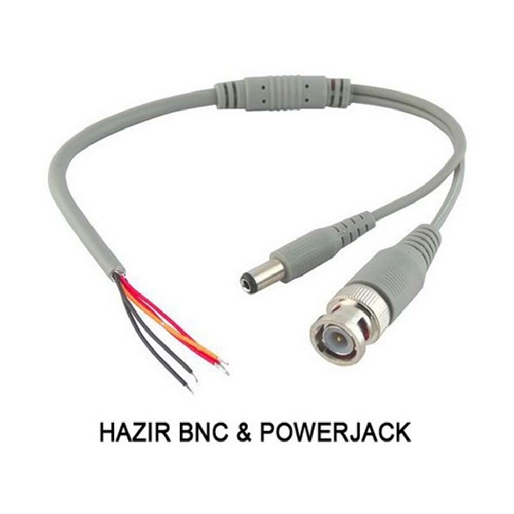 EZCOOL EZCOOL BNC + POWER JACK TEK KABLO 10 LU PAKET
