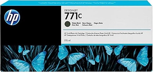 HP B6Y07A HP NO 771 MAT SİYAH 775ML