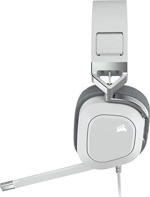 CORSAIR HEADSET-CA-9011236-EU HS80 RGB WIRELESS Premium Gaming Headset with Spatial Audio — White