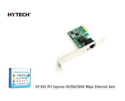 HYTECH HY-EX5 PCI Express 10/100/1000 Mbps Etherne