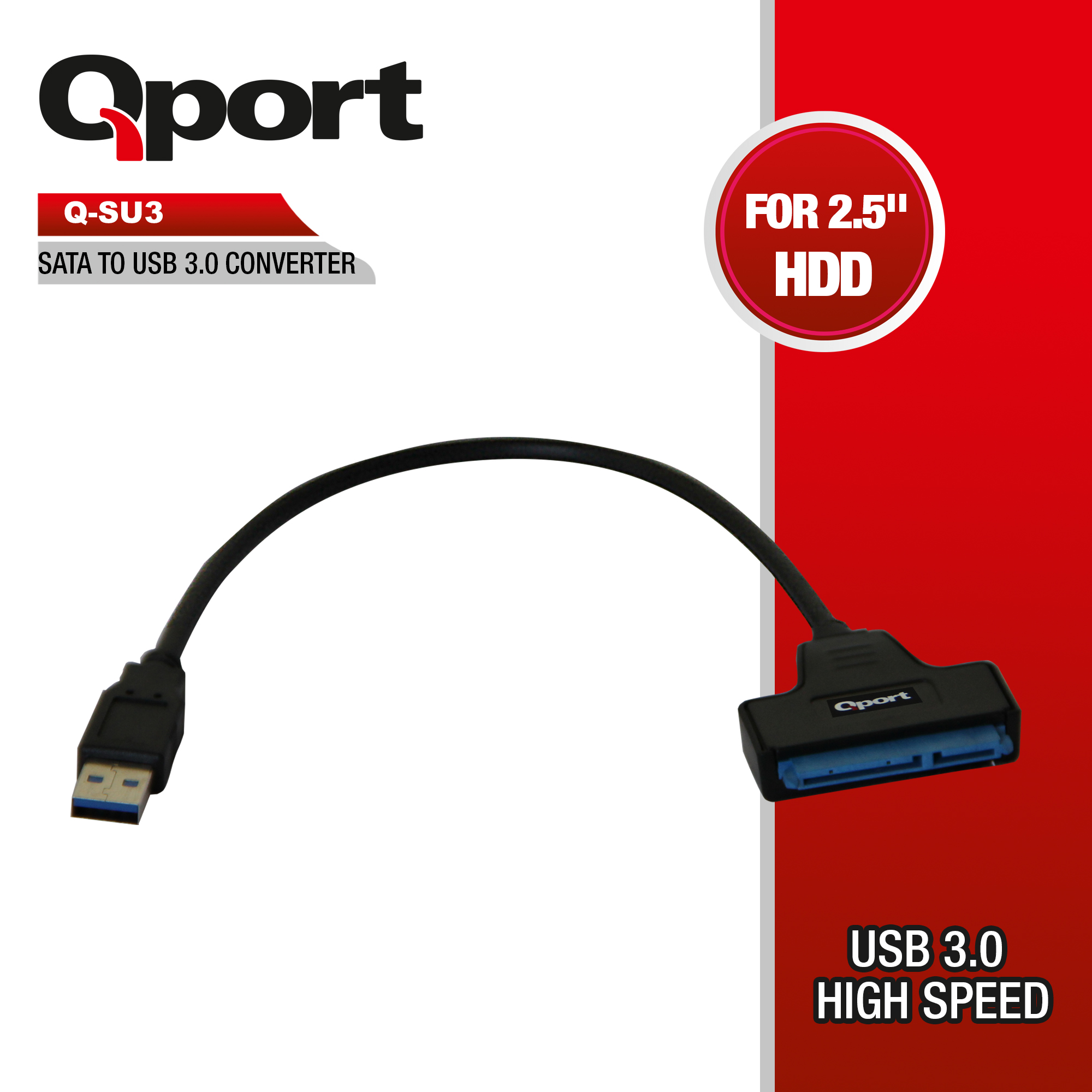 QPORT (Q-SU3) SATA TO USB3.0 CEVIRICI