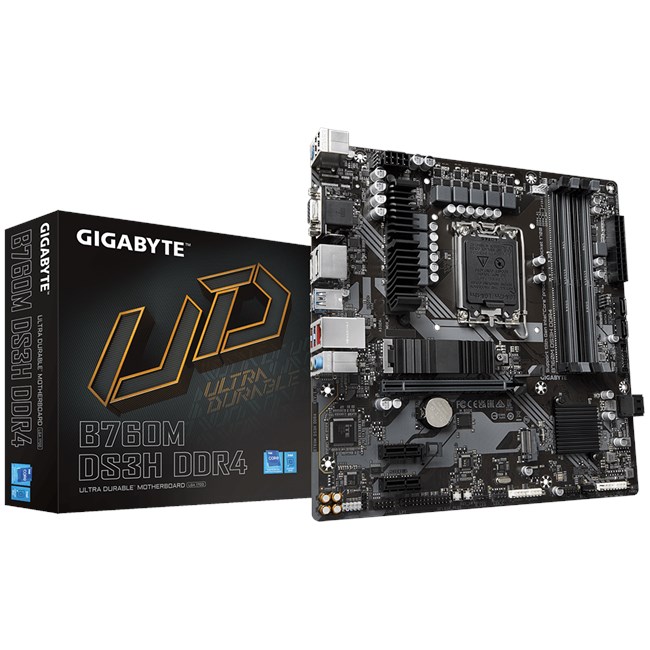 GIGABYTE B760M DS3H D4 1700P Vga Hdmi Dp