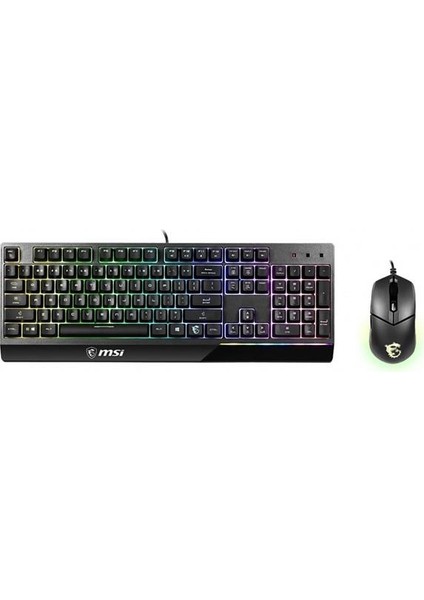 MSI GG VIGOR GK30 TR GAMING KEYBOARD VE CLUTCH GM11 GAMING MOUSE