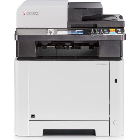 KYOCERA ECOSYS M5526cdn RENKLİ A4 ÇOK FONKSİYONLU LAZER YAZICI & TARAYICI & FOTOKOPİ & FAKS, DUBLEKS, ETHERNET