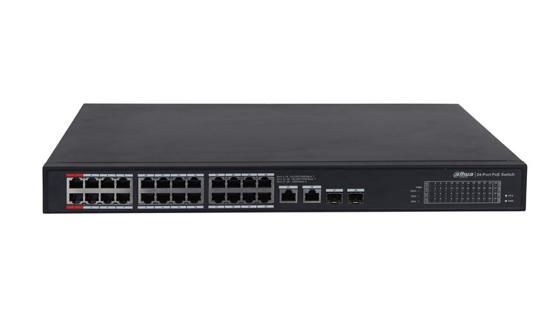 DAHUA PFS3228-24GT-360 24 Port Yönetilemez PoE