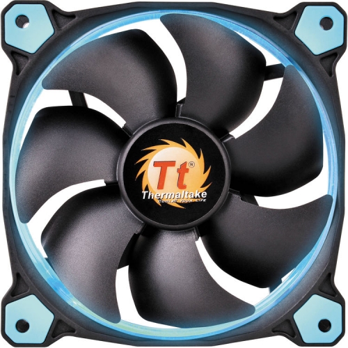 THERMALTAKE Thermaltake Riing 120mm Mavi Halka Ledli Titreşimsiz Kasa ve Radyatör Fanı-57923
