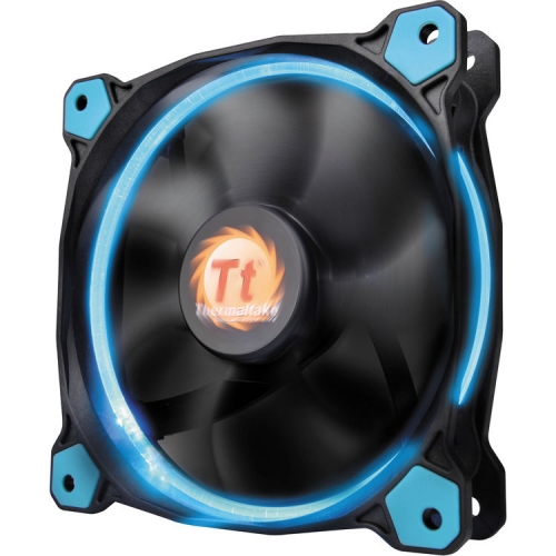 THERMALTAKE Thermaltake Riing 120mm Mavi Halka Ledli Titreşimsiz Kasa ve Radyatör Fanı-57925