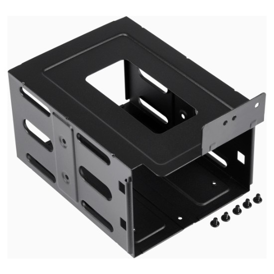 CORSAIR CC-8900318 Carbide SPEC-DELTA RGB HDD Cage, Black