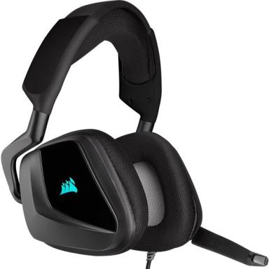 CORSAIR CA-9011201-EU GAMING VOID RGB ELITE Wireless Premium Gaming Headset with 7.1 Surround Sound, Carbon-42386