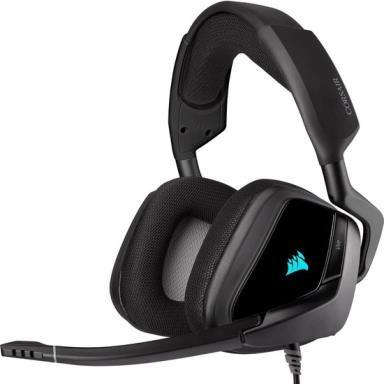 CORSAIR CA-9011201-EU GAMING VOID RGB ELITE Wireless Premium Gaming Headset with 7.1 Surround Sound, Carbon-42387