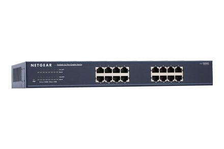 NETGEAR JGS516PE-100EUS 16 Portlu 10/100/1000 Gigabit
